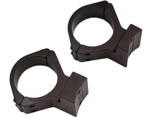 Image of Browning Rifle Scope Rings, Winchester Model 70, 30 mm, High, Matte Black, 62301