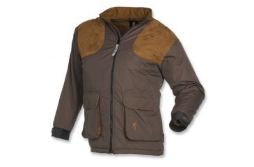 Image of Browning Womens Ballistic Insulated Shooting Jacket, Charcoal/Brown, M 3040147902