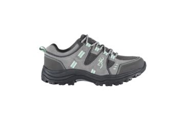 Image of Browning Womens Buck Pursuit Trail Shoes, Frost Gray / Ming F000006700124