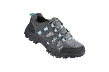 Image of Browning Womens Buck Pursuit Trail Shoes, Gargoyle / Frost Gray F000006700229