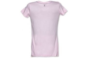 Image of Browning Womens Dirty Bird Shirt, Pink, 2XL 3013615105