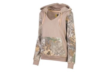 Image of Browning Womens Wildflower Sweatshirt, Pine Bark/Rt Xtra, Medium A000298020103