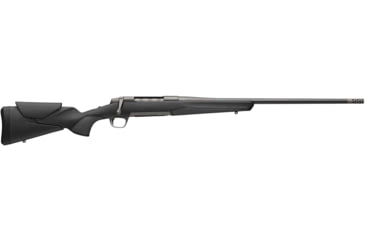 Image of Browning X-Bolt 2 Hunter Bolt Action Rifle, 300 WSM, 23in Barrel, 1-10, Synthetic Black Stock, Cerakote Tungsten, 036093246-FRRMPG