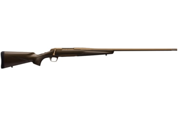 Image of Browning X-Bolt Bolt Action Rifle, .30 Nosler, 26 in barrel, 1-8 Twist, Muzzle Brake, Burnt Bronze Cerakote, 3 Rounds, 035418295-FRRMPG