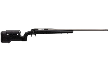 Image of Browning X-Bolt Bolt Action Rifle, 6.5mm Creedmoor, 26 in barrel, 1-7 Twist, Muzzle Brake, Matte Black/Satin Gray, 4 Rounds, 035438282-FRRMPG