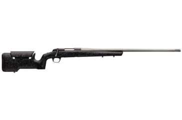 Image of Browning X-Bolt Bolt Action Rifle, 6.5mm PRC, 26 in barrel, 1-7 Twist, Threaded, Stainless Steel Barrel/Black Receiver, 3 Rounds, 035438294-FRRMPG
