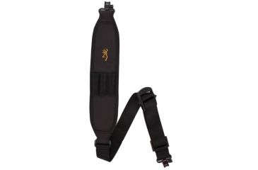 Image of Browning X-Cellerator Plus Gun Sling, w/ cartridge loops &amp; neoprene shoulder pad, 25-36in, Black 122302325