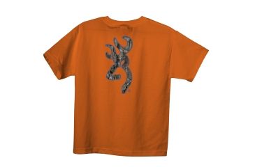 Image of Youth Graphic Rt Xtra Buckmark Short Sleeve T-Shirt, Orange