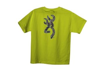 Image of Youth Graphic Rt Xtra Buckmark Short Sleeve T-Shirt, Safety Green