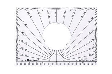Image of Brunton Alidade Protractor (Use w/ COM-PRO and Pocket Transits) 3070