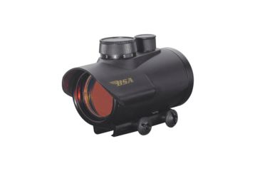 Image of BSA Optics 1x42 Red Dot 5MOA Matte Black Sight 42RD, Clam pack