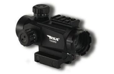 Image of BSA Optics 35mm Tactical Weapon Red Dot, 5 MOA Dot, Black, 35mm TW35RDCP