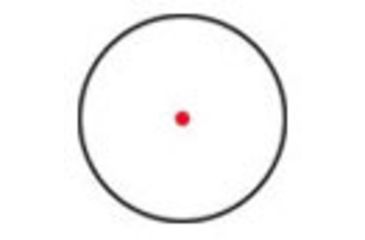 Image of BSA Optics 3x Prism Scope w/Fixed Sights, 30mm Tube, Red/Green Illuminated Crosshair Reticle, Black, 3X30PRRG