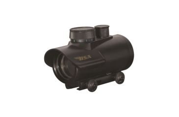 Image of BSA Optics Huntsman 1x30 Illuminated Red/Green/Blue Dot Sight, Matte Black - HMRGBD30CP