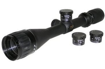 Image of BSA Optics Matte Black Rifle Scope w/Trajectory Compensator 22618X40AO
