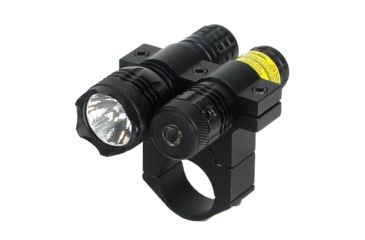 Image of BSA Optics Precision Laser Sight Flashlight w/ Gun Mount, Black Matte Finish LLCP
