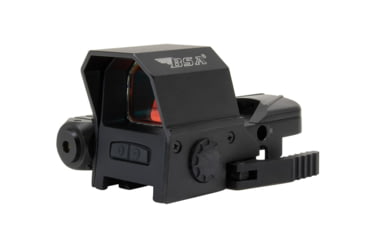 Image of BSA Optics Reflex Red Dot Sights with Mount, 33mmx24mm, Matte, Black, RS-3324RL
