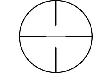 Image of BSA Optics Sweet 17 3-12x40 AO Rifle Scope, .17 HMR, 2 Dovetail Rings, Black, 17-312X40AOWRTB