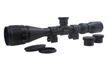 Image of BSA Optics Sweet 17 3-12x40 AO Rifle Scope, .17 HMR, 2 Dovetail Rings, Black, 17-312X40AOWRTB