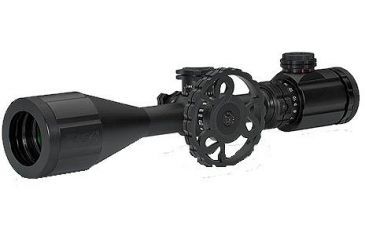 Image of BSA Optics Tactical Rifle Scope w/Illuminated Red Mil-Dot Reticle &amp; Matte Black Finish STS624X44IR