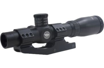 Image of BSA Optics Tactical Weapon 1-4x Rifle Scope, Mil-Dot Reticle, .223/.308 Turrets, Black, TW-14X24W1PMTB