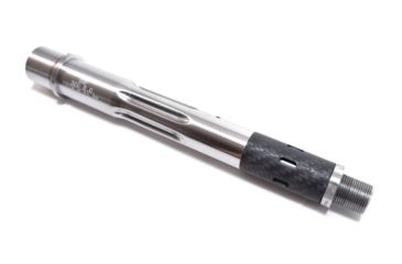 Image of BSF Barrels 8.5 inch AR-15 300 Blackout Pistol Gas Barrel w/1-8 Twist Rate, Fluted, Gray/Black, FP158B007