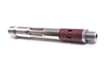 Image of BSF Barrels 8.5 inch AR-15 300 Blackout Pistol Gas Barrel w/1-8 Twist Rate, Fluted, Red/Black, FRP158B007