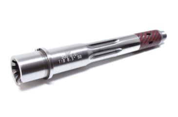 Image of BSF Barrels 8.5 inch AR-15 300 Blackout Pistol Gas Barrel w/1-8 Twist Rate, Fluted, Red/Black, FRP158B007