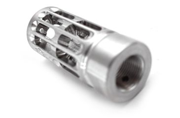 Image of BSF Barrels Gen 2 Compensator, .875 OD, 1/2x28 Thread, 9mm Luger, 2 in Length, 416R Steel, Polished, Stainless, PC8759MM28