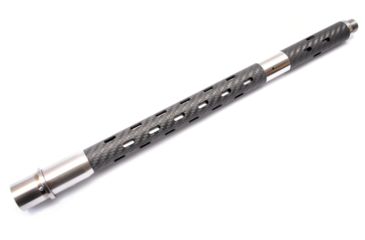 Image of BSF Barrels Threaded AR Barrel, AR-15, 6.5mm Grendel, 14.5 in, Mid Length, 1-8 Twist, 5/8x24 Thread, .875 OD, Gray, M1514G008