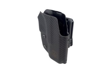 Image of Black Scorpion Outdoor Gear IDPA Pro Competition Holster, Glock 17, Right Hand, Carbon Fiber Finish, HC03-IDPA-GL17RH