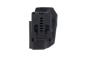Image of Black Scorpion Outdoor Gear IDPA Pro Competition Holster, Glock 17, Right Hand, Carbon Fiber Finish, HC03-IDPA-GL17RH