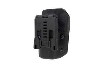Image of Black Scorpion Outdoor Gear IDPA Pro Competition Holster, Glock 17, Right Hand, Carbon Fiber Finish, HC03-IDPA-GL17RH