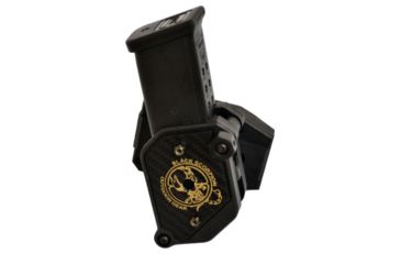 Image of Black Scorpion Outdoor Gear IPSC / USPSA Black Scorpion Storm I Pistol Magazine Pouches , 4 Pouches, Smart Purchase, Black, Standard, CO01-1111-MPBK