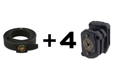 Image of Black Scorpion Outdoor Gear IPSC / USPSA Shooter Rig / Shooting Gun Belt Combo, Black, Extra Extra Large, CO02-2222-MPBTXXLBK