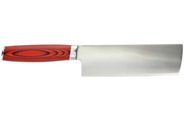 Image of Bubba Blade Nakiri Kitchen Knife, 6.5in, Stainless Steel, G10 Handle, 1151297