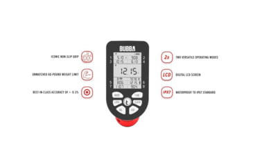 Image of Bubba Blade Bubba Blade Smart Fish Scale, Red, 1186932, 1186932