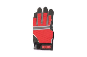 Image of Bubba Blade Ultimate Fishing Glove, Red, Medium 1099920