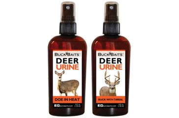 Image of Buck Baits Doe in Heat - Buck w/ Tarsal Combo, Brown, 4 oz., BBDU4DIHBUWT