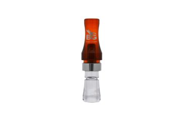 Image of Buck Gardner Canada Hammer Goose Call, Polycarbonate, Bourbon/Clear CHP-BC