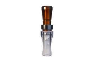 Image of Buck Gardner Canada Hammer Goose Call, Polycarbonate, Clear/Bourbon, CHP-CB