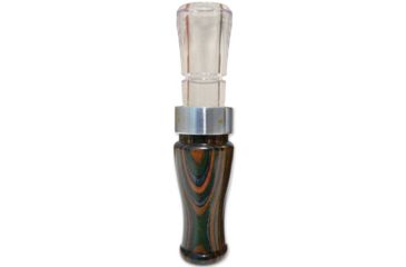 Image of Buck Gardner Diamondwood Double Cross, Double Reed, Cocobolo/Clear, DWP-DN3-CO/C