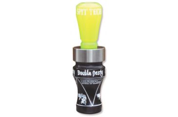 Image of Buck Gardner Double Cross Double Reed, Acrylic, Black Pearl/Green Pearl, DN3-BP/GP
