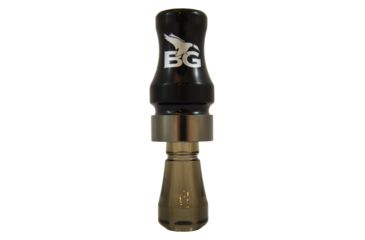 Image of Buck Gardner Double Cross Short Barrel Double Reed, Polycarbonate, Black/Smoke DN3PC-BLK/S