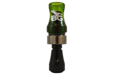 Image of Buck Gardner Double Cross Short Barrel Double Reed, Polycarbonate, Camo Green/Black DN3PC-CG/BLK