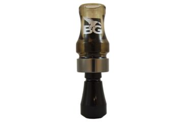 Image of Buck Gardner Double Cross Short Barrel Double Reed, Polycarbonate, Smoke/Black DN3PC-S/BP