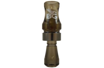 Image of Buck Gardner Double Cross Short Barrel Double Reed, Polycarbonate, Smoke DN3PC-S/S