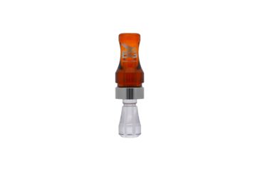 Image of Buck Gardner Double Nasty SpitTech Double Reed, Polycarbonate, Bourbon/Clear DNP-BC