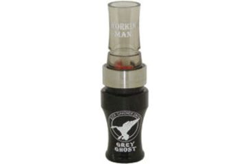 Image of Buck Gardner Grey Ghost Canada Goose Call, Acrylic, Black Pearl/Smoke, GG-BP/S