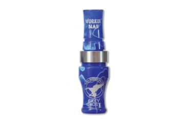 Image of Buck Gardner Grey Ghost Canada Goose Call, Acrylic, Blue Pearl/White Pearl, GG-BLP/WP